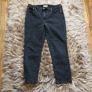 Madewell Charcoal Denim Pants